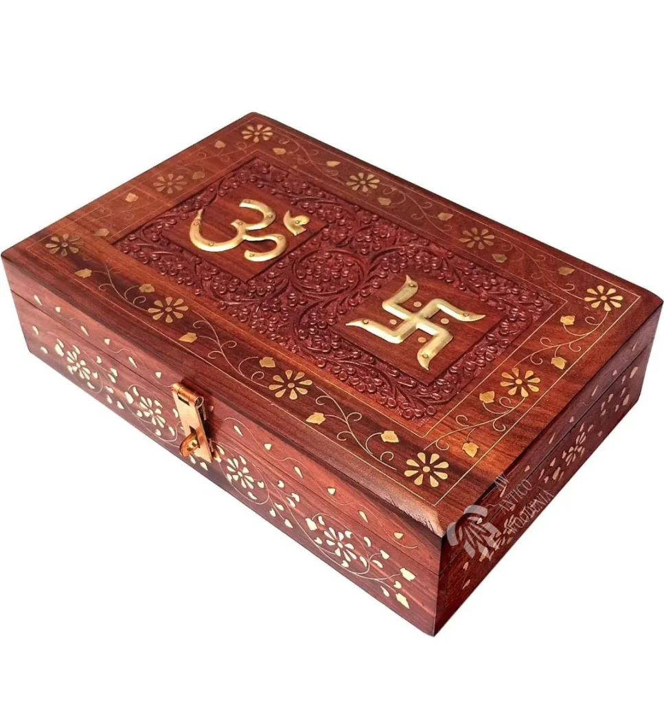 wooden jwellery box