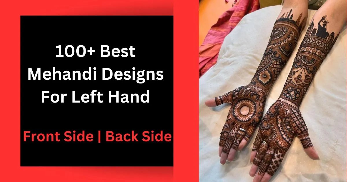 Left Hand Mehndi Design